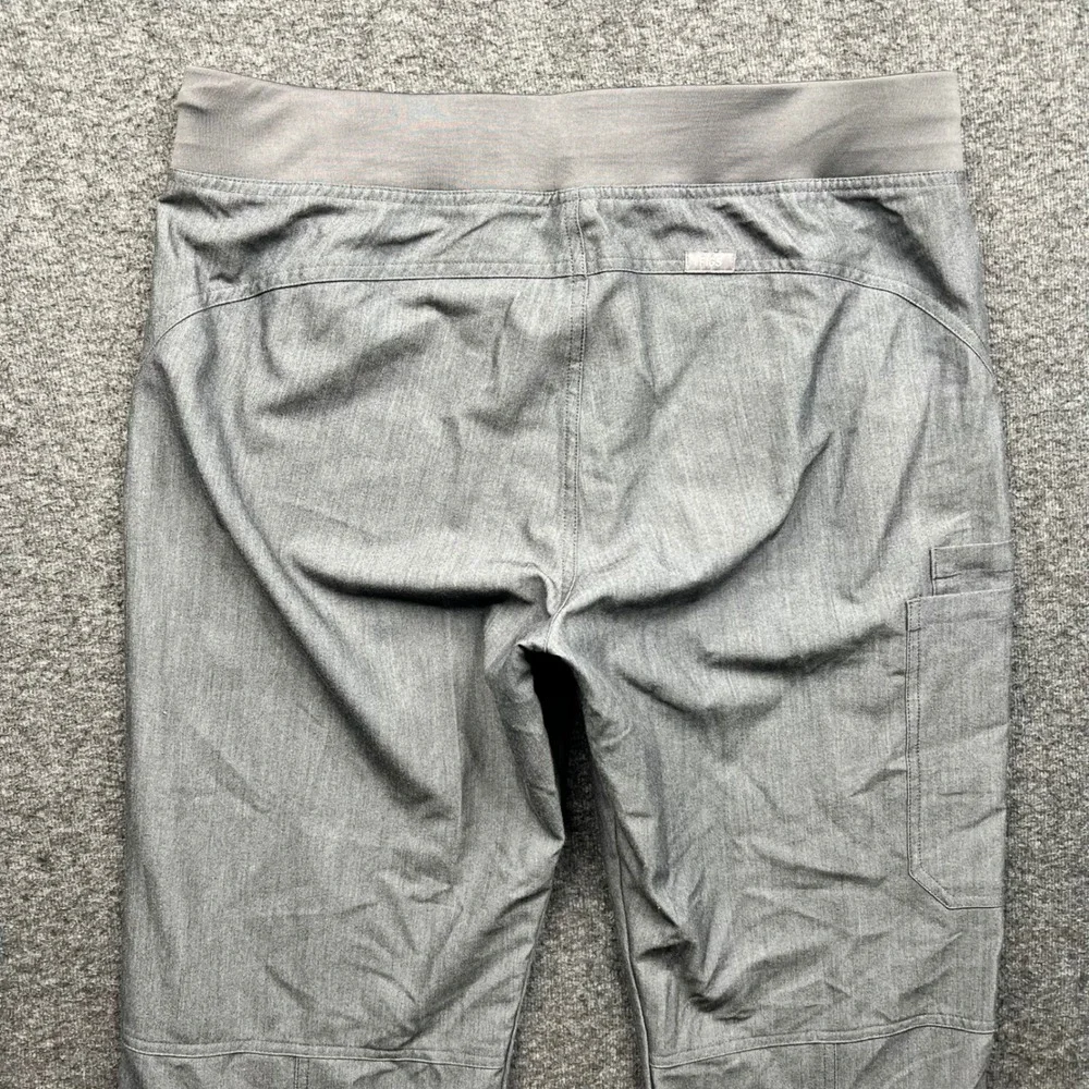 FIGS Scrub Pants Mens Medium Tall Gray Pockets Drawstring T21004T